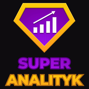 Super Analityk - Męska Koszulka Czarna