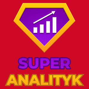 Super Analityk - Męska Koszulka Czerwona