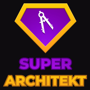Super Architekt - Męska Bluza Czarna