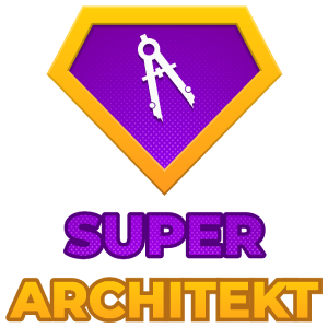 Super Architekt - Kubek Biały