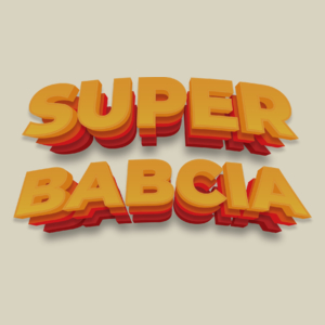 Super Babcia - Torba Na Zakupy Natural
