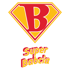 Super Babcia - Superbohater - Kubek Biały