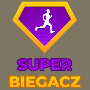 Super Biegacz - Męska Koszulka Khaki