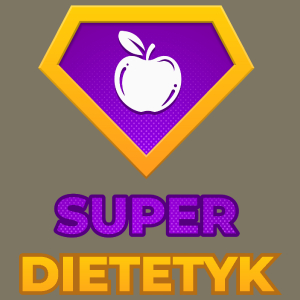 Super Dietetyk - Męska Koszulka Khaki