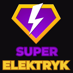 Super Elektryk - Męska Bluza Czarna