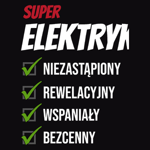 Super Elektryk Niezastąpiony - Męska Koszulka Czarna