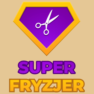 Super Fryzjer - Męska Koszulka Piaskowa