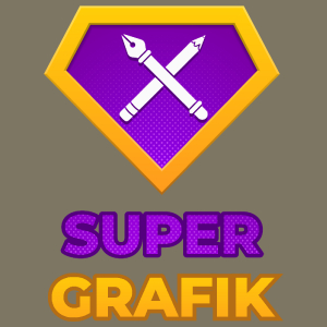 Super Grafik - Męska Koszulka Khaki