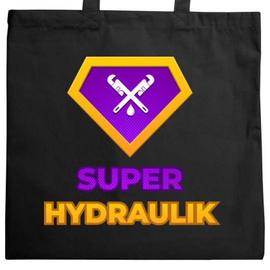 Super Hydraulik - Torba Na Zakupy Czarna
