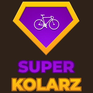 Super Kolarz - Męska Koszulka Czekoladowa
