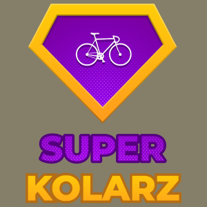Super Kolarz - Męska Koszulka Jasno Szara
