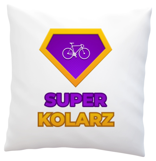 Super Kolarz - Poduszka Biała
