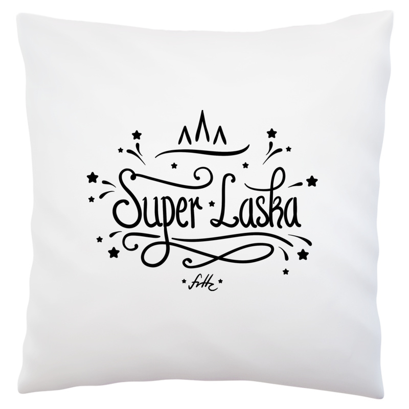 Super Laska - Poduszka Biała