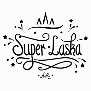 Super Laska - Poduszka Biała