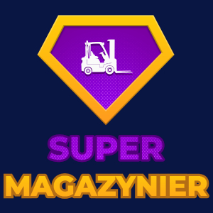 Super Magazynier - Męska Koszulka Ciemnogranatowa