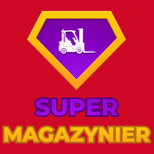 Super Magazynier - Męska Koszulka Czerwona