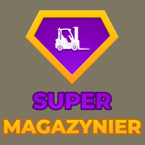 Super Magazynier - Męska Koszulka Khaki