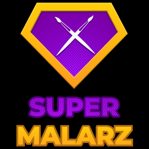 Super Malarz - Torba Na Zakupy Czarna