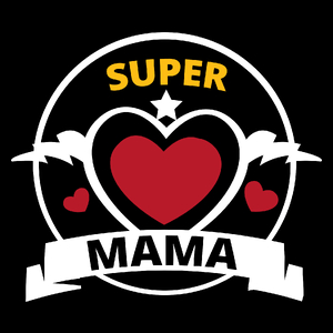 Super Mama - Torba Na Zakupy Czarna