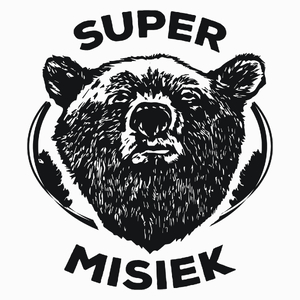 Super Misiek - Poduszka Biała