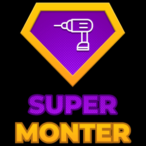 Super Monter - Torba Na Zakupy Czarna