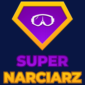 Super Narciarz - Męska Koszulka Ciemnogranatowa
