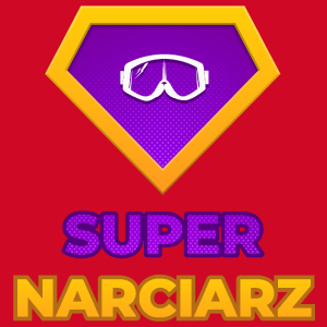 Super Narciarz - Męska Koszulka Czerwona