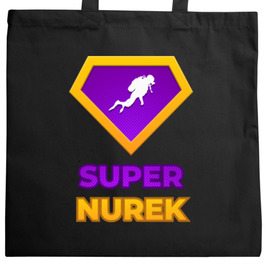 Super Nurek - Torba Na Zakupy Czarna