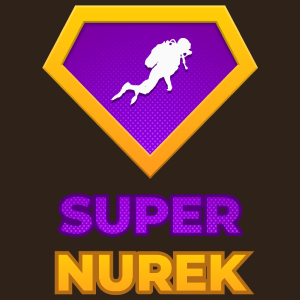 Super Nurek - Męska Koszulka Czekoladowa