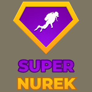 Super Nurek - Męska Koszulka Khaki