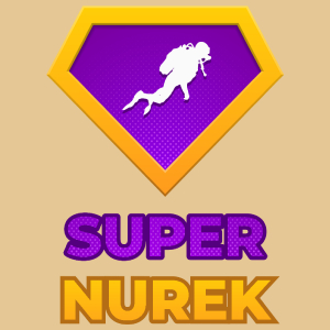 Super Nurek - Męska Koszulka Piaskowa