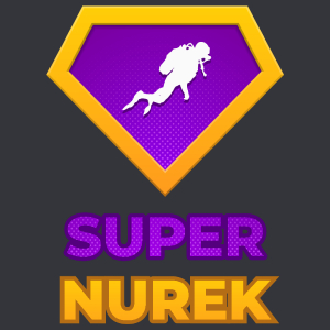 Super Nurek - Męska Koszulka Szara