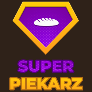 Super Piekarz - Męska Koszulka Czekoladowa