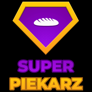 Super Piekarz - Torba Na Zakupy Czarna