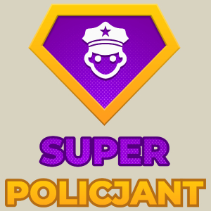 Super Policjant - Torba Na Zakupy Natural