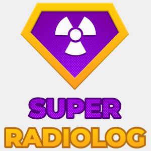 Super Radiolog - Męska Koszulka Biała