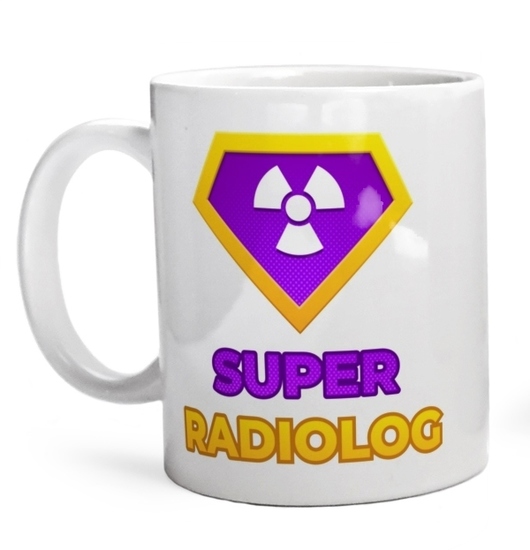 Super Radiolog - Kubek Biały
