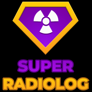 Super Radiolog - Torba Na Zakupy Czarna