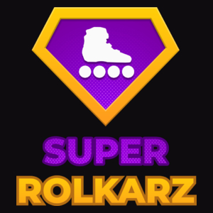 Super Rolkarz - Męska Bluza z kapturem Czarna