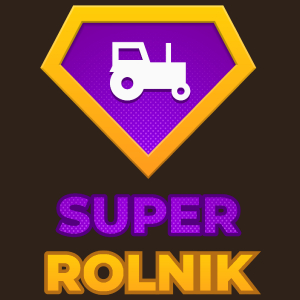 Super Rolnik - Męska Koszulka Czekoladowa