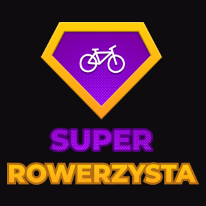 Super Rowerzysta - Męska Bluza Czarna
