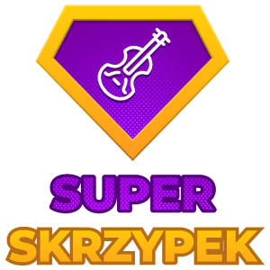 Super Skrzypek - Kubek Biały