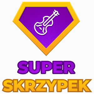 Super Skrzypek - Poduszka Biała