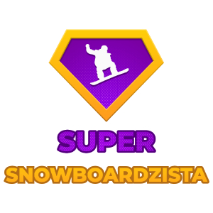 Super Snowboardzista - Kubek Biały