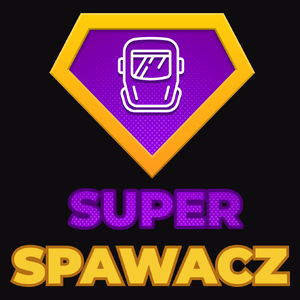 Super Spawacz - Męska Koszulka Czarna