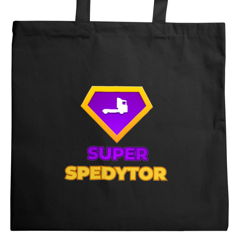 Super Spedytor - Torba Na Zakupy Czarna