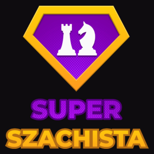 Super Szachista - Męska Bluza z kapturem Czarna