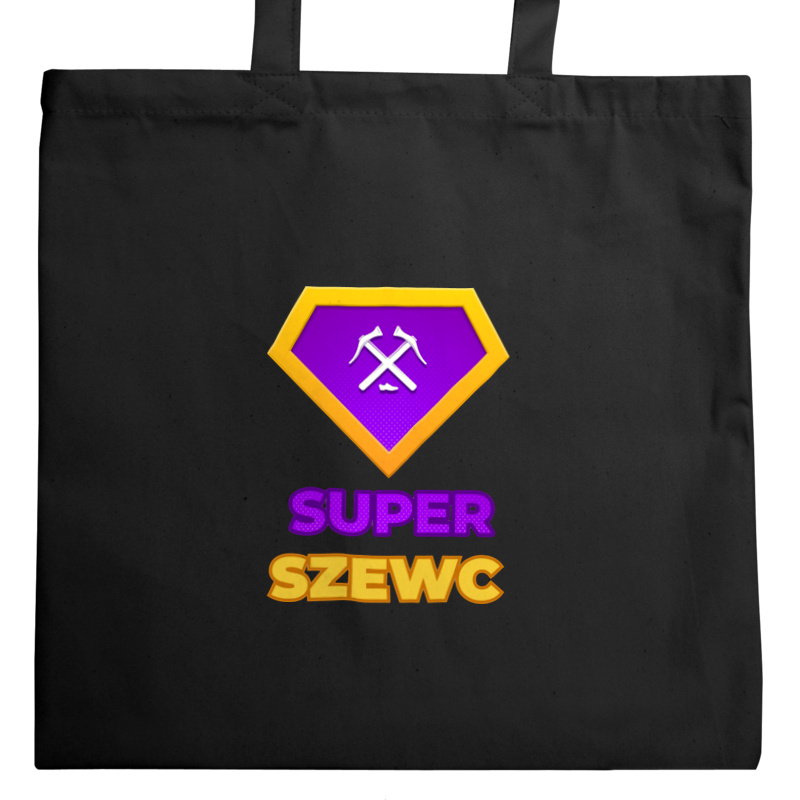 Super Szewc - Torba Na Zakupy Czarna