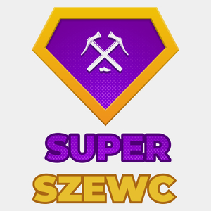 Super Szewc - Męska Koszulka Biała