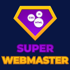 Super Webmaster - Męska Koszulka Ciemnogranatowa